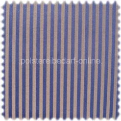 AKTION ***Auslaufware*** Fashion Möbelstoff Zermatt Streifen Blau-Gold