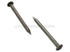 Schnurstifte 11/15 Rundkopf, Gebläut 1 Kilogramm