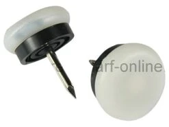 Möbelgleiter Zum Nageln Mit Weißer Kunststoffkappe 7399/20mm
