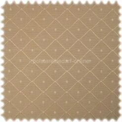 ***Auslaufware*** Möbelstoff München Karo Natur Mit Teflon Fleckschutz