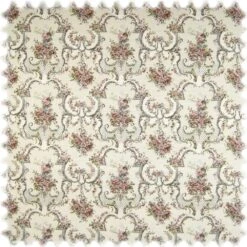 Jacquard Ornament Gobelin Möbelstoff Beethoven Beige