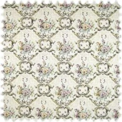 Jacquard Ornament Gobelin Möbelstoff Wagner Beige