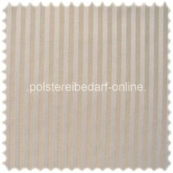 AKTION ***Auslaufware*** Fashion Möbelstoff Zermatt Streifen Natur (Elfenbein)