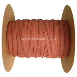 100 Meter Rolle Reißverschluss Lachs