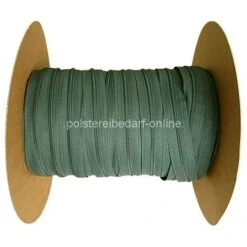 100 Meter Rolle Reißverschluss Dunkelgrün