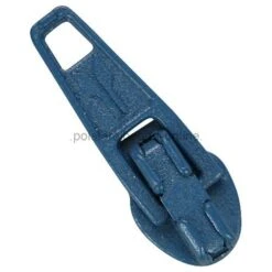 100 Stück Metall Schieber Hellblau