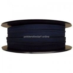 25 Meter Reißverschluss Dunkelblau