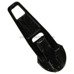 100 Stück Metall Schieber Schwarz