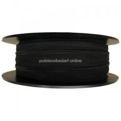 25 Meter Reißverschluss Schwarz