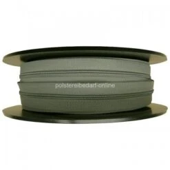 25 Meter Reißverschluss Hellgrau