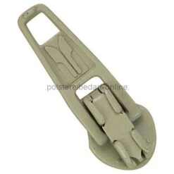 100 Stück Metall Schieber Hellbeige