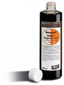 Renuwell Möbel Regenerator - Für Alle Hellen Und Dunklen Holzarten Und Lackoberflächen 500 Ml