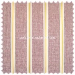 AKTION Trevira CS Chenille Streifen Möbelstoff Salemi Violett