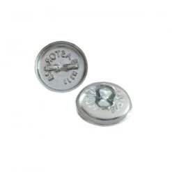 1000 Stück Knopf-Unterteile Von Astor Größe 28'' - Ca. 18 Mm Eisen Verzinkt Mit Drahtöse