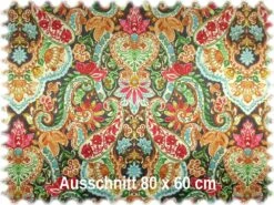 Samt Velours Möbelstoff Paisley Pink Mit Fleckschutz -Modegeschäft Für Inneneinrichtung Bahrein Pink 3