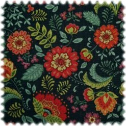 Jacquard Flachgewebe Möbelstoff Bloom
