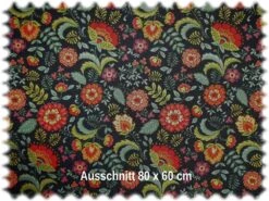 Jacquard Flachgewebe Möbelstoff Bloom -Modegeschäft Für Inneneinrichtung Bloom Flowers Blumen Garten 3