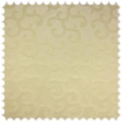 AKTION Trevira CS Samt Möbelstoff Caprivi Ornament Perlweiss