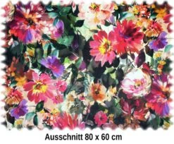 Clarke & Clarke Samt Velours Möbelstoff Tahiti Fuchsia Velvet -Modegeschäft Für Inneneinrichtung Clarke und Clarke Exotica 2 Thaiti Fuchsia Velvet F1610 03 3