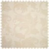 Jacquard Möbelstoff Barock Uni Perlweiß Mit Fleckschutz