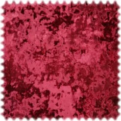 Clarke & Clarke Pannesamt Möbelstoff Crush Bordeaux