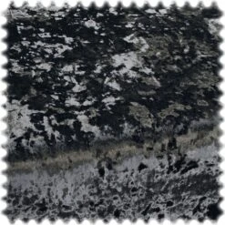 Clarke & Clarke Pannesamt Möbelstoff Crush Anthrazit -Modegeschäft Für Inneneinrichtung Crush black 2