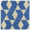 AKTION Trevira CS Möbelstoff Dante Blau / Beige