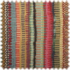 Jacquard Flachgewebe Möbelstoff Ethnic Stripe