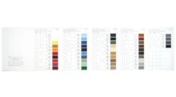 Garnfarbkarte Mit 44 Verschieden Echten Garn Farbbeispielen