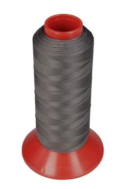 Outdoorgarn Hochreißfest Grau 1.000 Meter 40/3 Bondiert