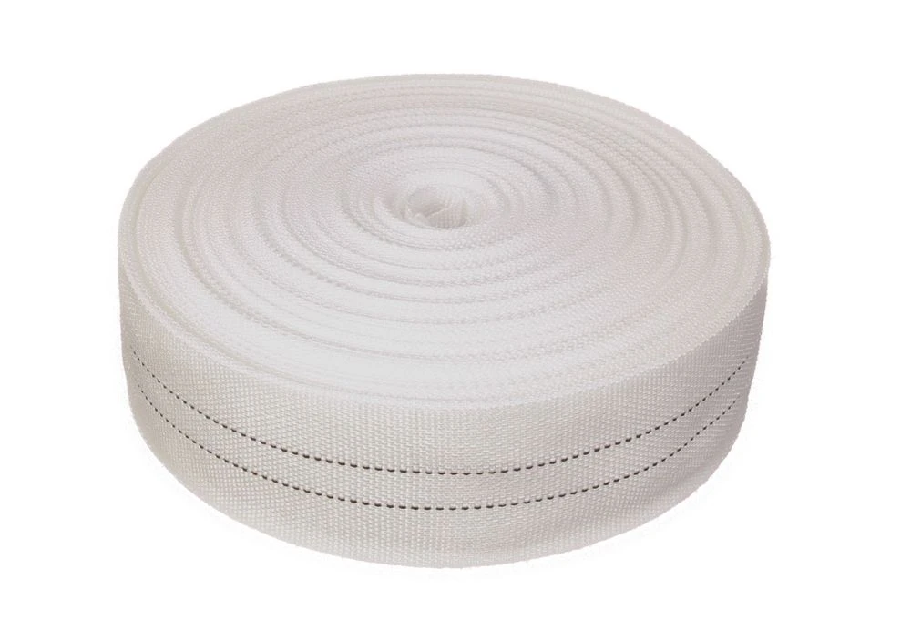 50 Meter Polster Gurte Polyester Unelastisch Weiss / 2 Streifen 1 50 Meter Polster Gurte Polyester Unelastisch Weiss / 2 Streifen