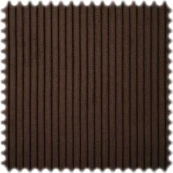 Breitcord Samt Möbelstoff Cable Dunkelbraun Mit Fleckschutz