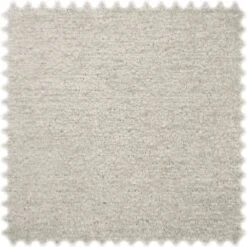 Chenille Möbelstoff Neapel Silbergrau In Bouclé-Optik