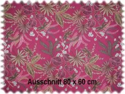Jacquard Flachgewebe Möbelstoff Planta Pink -Modegeschäft Für Inneneinrichtung Heiro Moebelstoffe Planta Pinkt 3