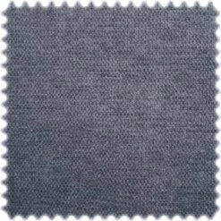 Chenille Möbelstoff Basic Blau Mit Rückenkaschierung