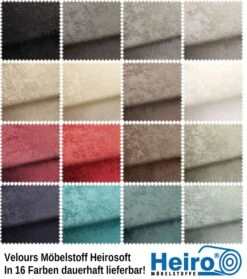 Möbelstoff Velours Heirosoft Choco Mit Fleckschutz -Modegeschäft Für Inneneinrichtung Heiro Polstereibedarf Online Kollektion Heirosoft Velours Moebelstoff changierend 1
