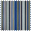 UV Beständiger Outdoor & Boot Möbelstoff Solar Stripe Signalblau Mit Sanitized®Ausrüstung