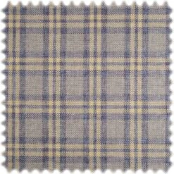 AKTION Jacquard Möbelstoff Neville Blau / Beige