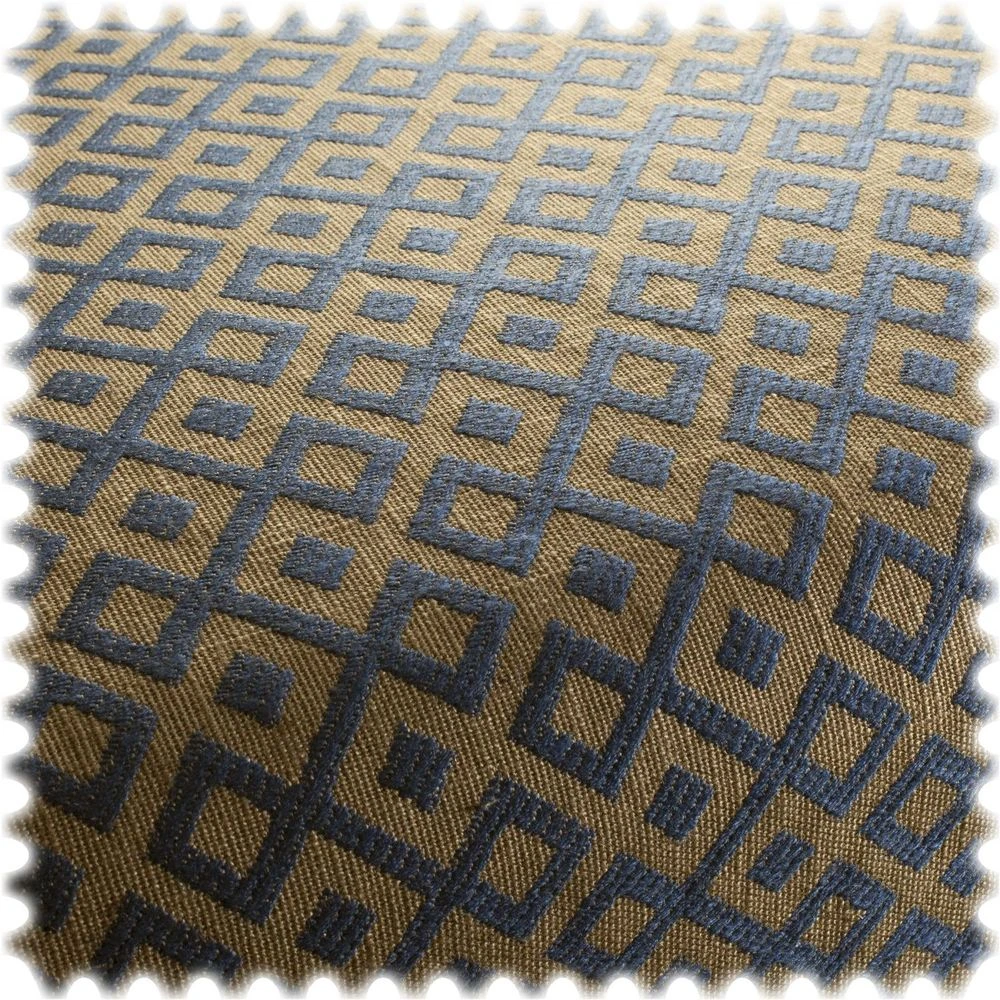 AKTION Schwerer Möbelstoff Boogie Love Blau 2 AKTION Schwerer Möbelstoff Boogie Love Blau – Bild 2