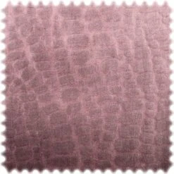AKTION Schwerer Viskose Samt Möbelstoff Croco Altrosa