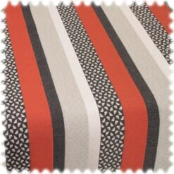 AKTION Outdoor Jacquard Streifen Möbelstoff Lodge Rot -Modegeschäft Für Inneneinrichtung Jab Lodge 9 2164 010 2