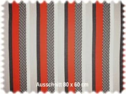 AKTION Outdoor Jacquard Streifen Möbelstoff Lodge Rot -Modegeschäft Für Inneneinrichtung Jab Lodge 9 2164 010 3