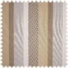 AKTION Outdoor Jacquard Streifen Möbelstoff Lodge Beige