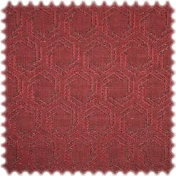 AKTION Lurex Möbelstoff Salvador Rot Mit Glitzeroptik