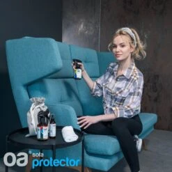OA Sofa Protector Imprägnierspray 250ml PFC Frei -Modegeschäft Für Inneneinrichtung Logo DSC4896