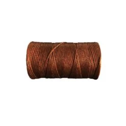 Heiro Leder- Und Sattlergarn Braun 1mm Dick 100 Meter Rolle