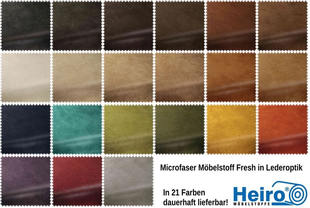 Microfaser Möbelstoff Uni Lederoptik Fresh Bordeaux 7 Microfaser Möbelstoff Uni Lederoptik Fresh Bordeaux – Bild 7