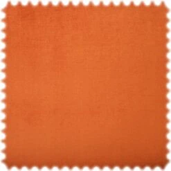 Samt Velours Möbelstoff Uni Orange Mit Fleckschutz