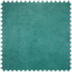 Microfaser Möbelstoff Uni Lederoptik Fresh Petrol