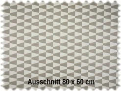 AKTION Trevira CS Möbelstoff Pinto Grau / Perlweiß -Modegeschäft Für Inneneinrichtung Pinto Weiss Grau 3